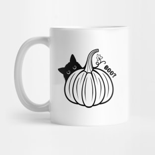 Kitty and his Pumpkin Mug